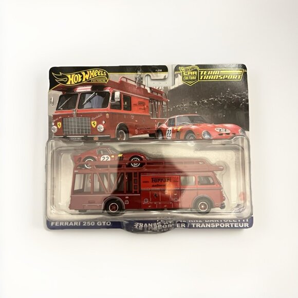 Hot Wheels Ferrari 250 GTO / Fiat 642 RN2 Bartoletti #83 Team Transport 2025 New - Picture 2 of 3